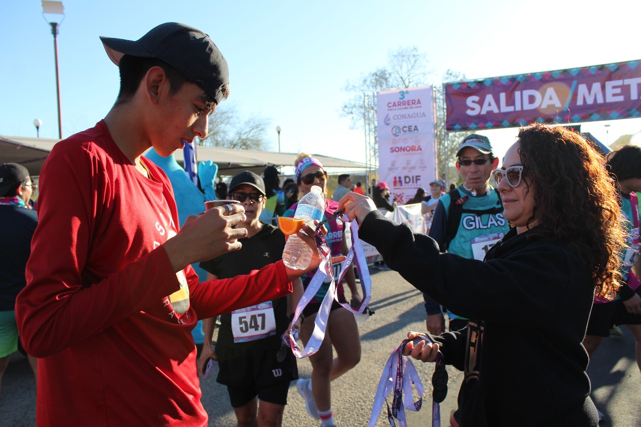 Realiza Gobierno de Sonora con éxito tercera Carrera por la Cultura del Agua